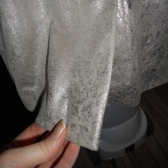 NWT Ralph Lauren Silver suede dress, size 6 - Picture 7 of 11